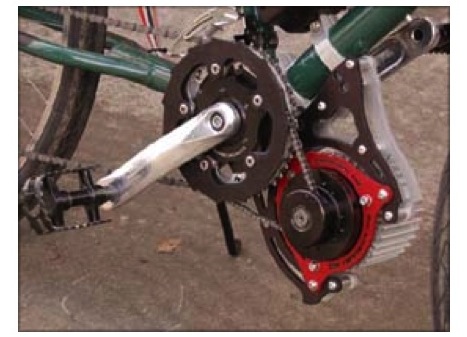 battery bicycle motor